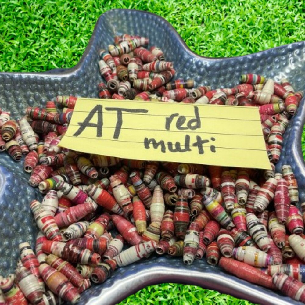 Handmade Paper Beads for Jewelry Making